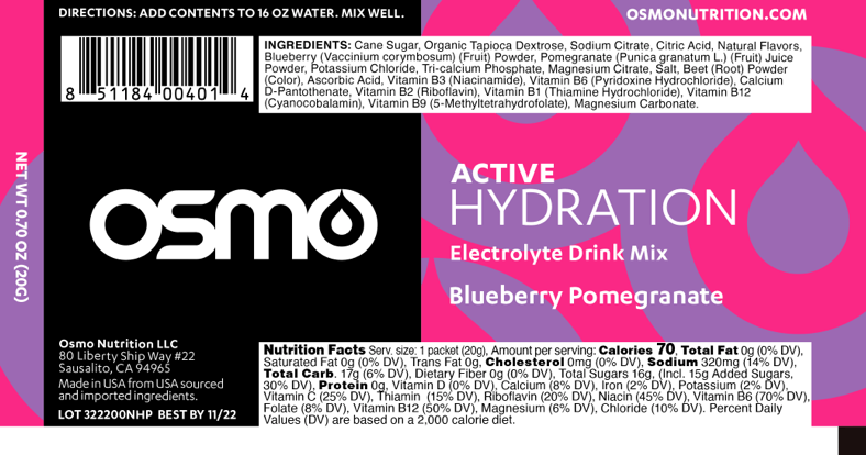 2D Osmo product packaging layout