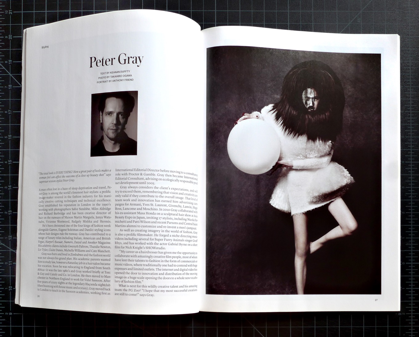 Photo of SOMA Magazine spread